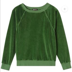 Suzie Kondi Velour Raglan Top